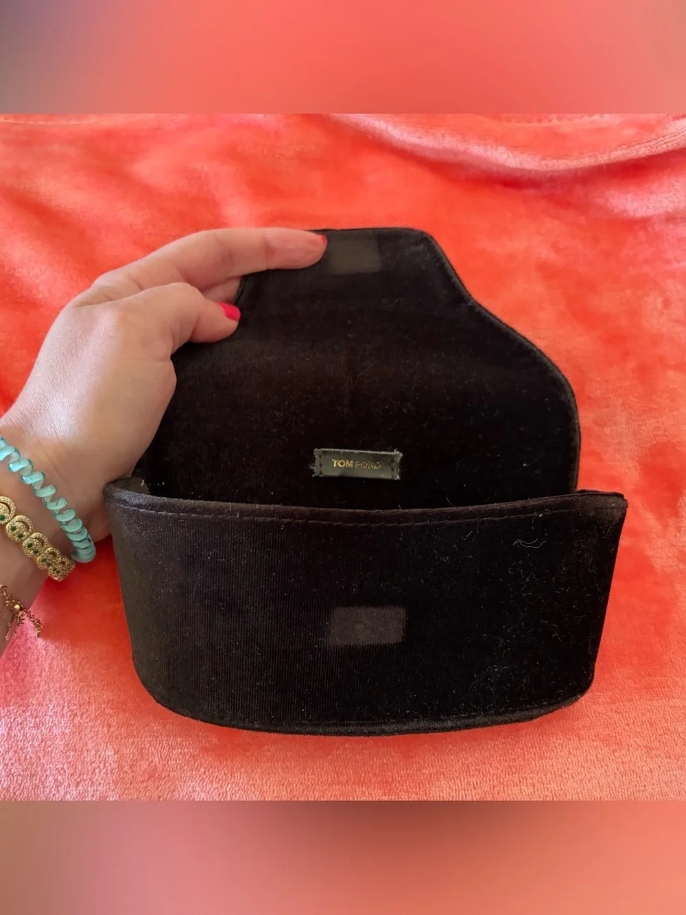 Tom Ford Black Velvet Sunglasses Case